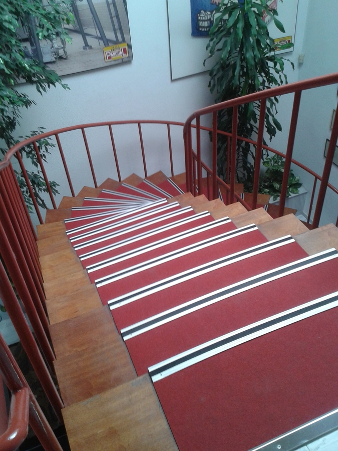 Escalera de Moqueta