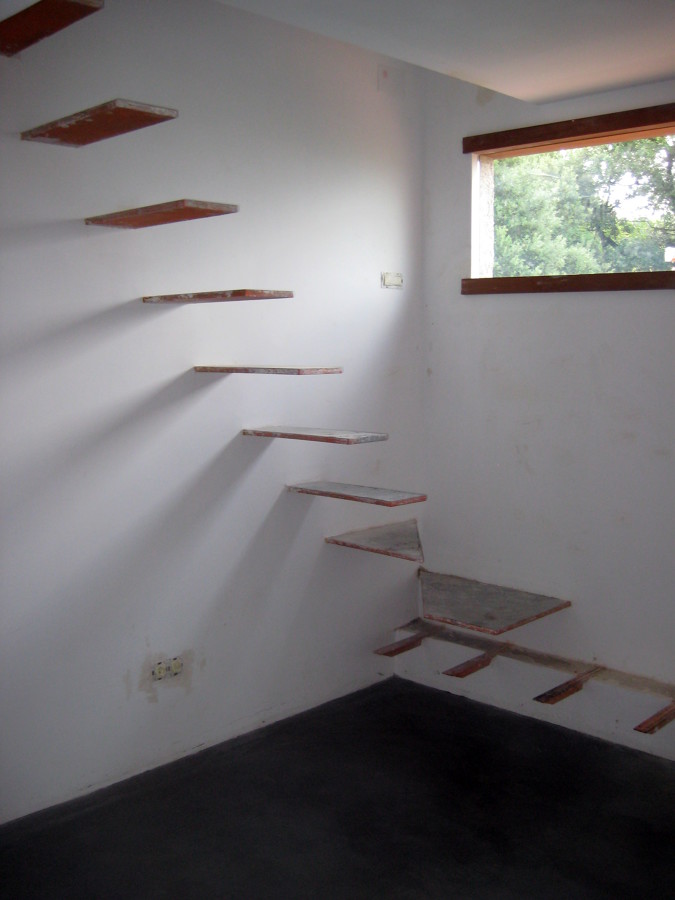 Escalera volada