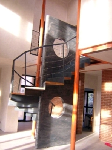 Escalera en chalet