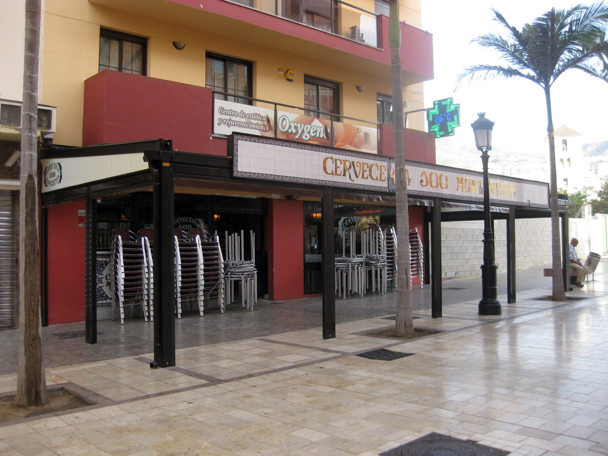 Estructura Corradi en 100 Montaditos Arroyo de la Miel