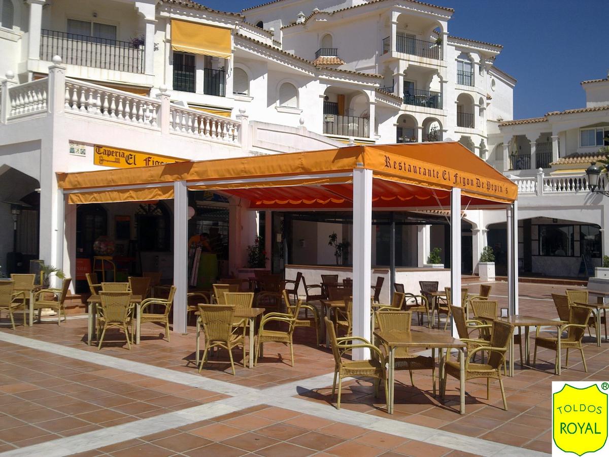 Estructura toldos Benalmádena
