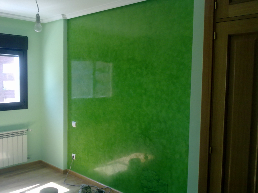 Foto: Estuco Verde de Pinturas Escribano #407716 - Habitissimo