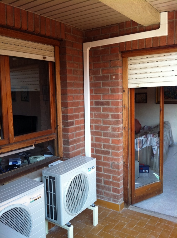 exterior de instalacion de casa