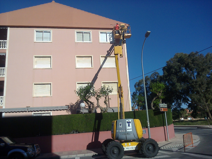 Fachada a reparar