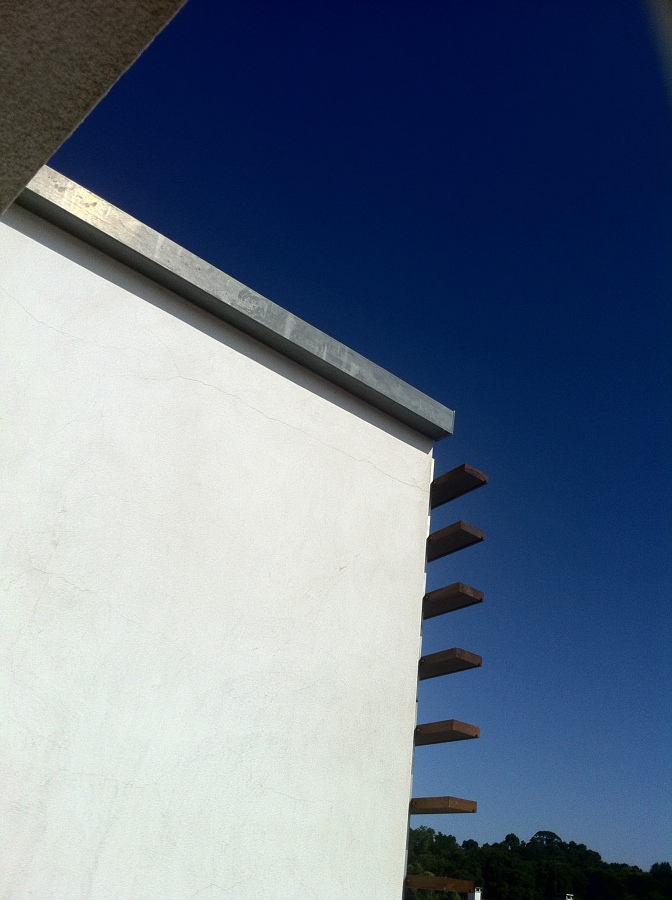 Centro Cultural Vista Alegre. Fachada con cubierta