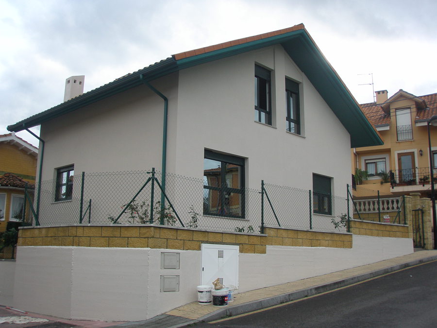 Fachada de chalet