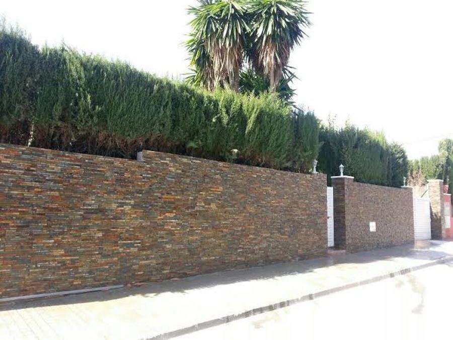 Fachada de piedra