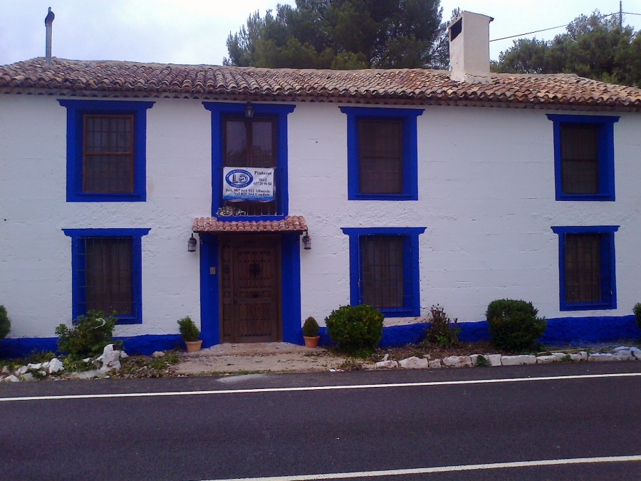 FACHADA YA RESTAURADA (EL JARDÍN) ALBACETE