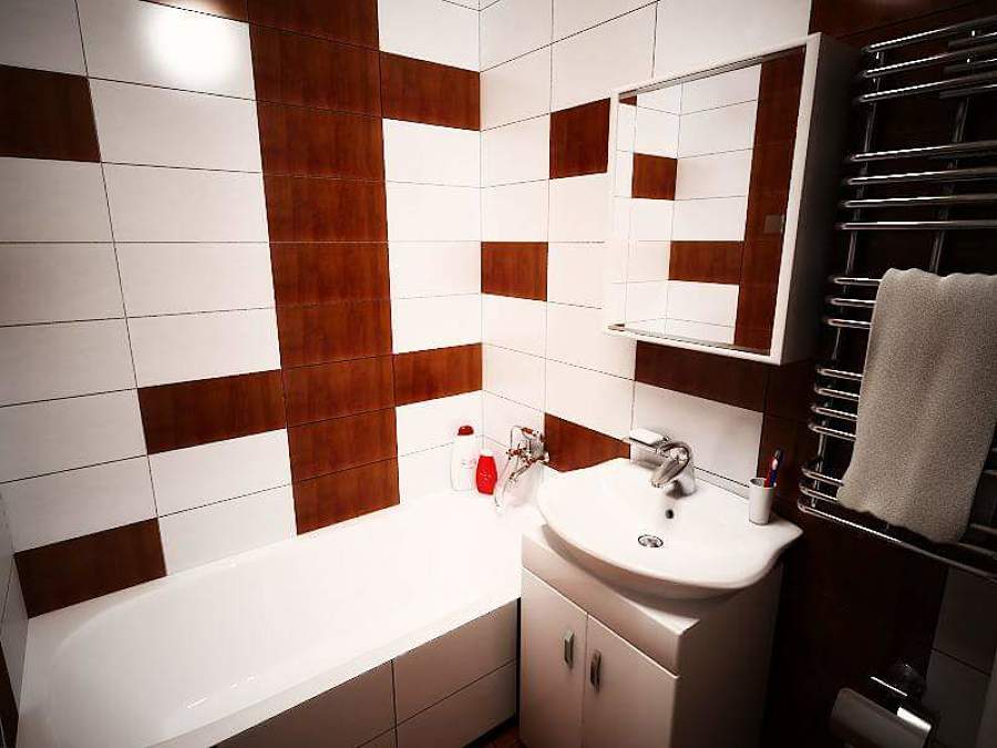Baño que destaca con su diseño sencillo 