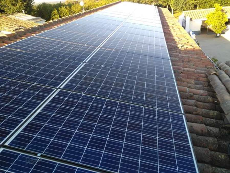 Instalació para autoconsumo solar