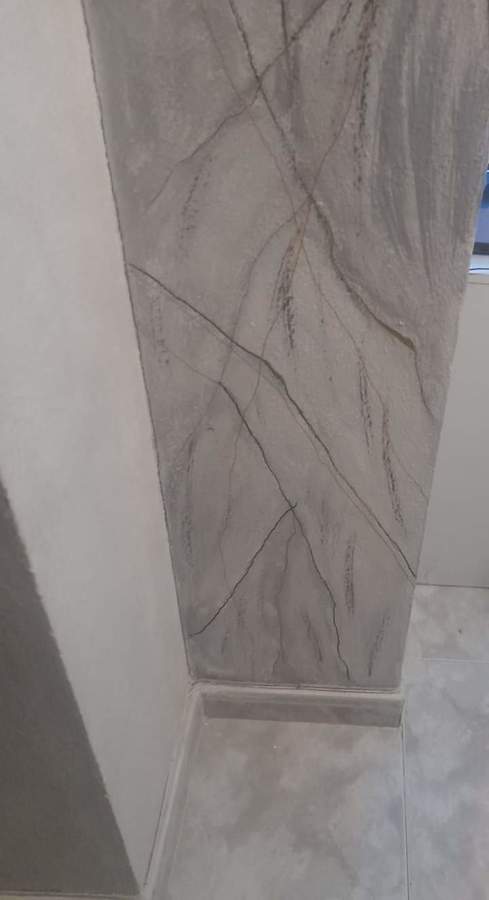 Columna imitación a marmol