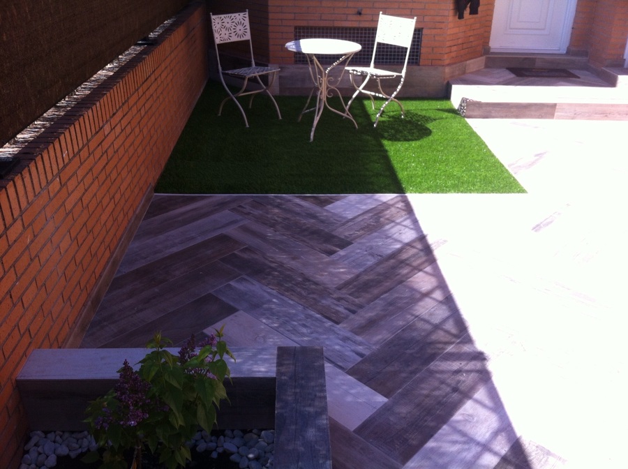 Obra terraza