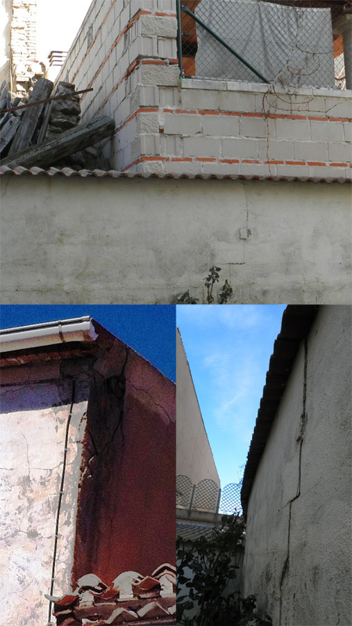 Fisuras y grietas