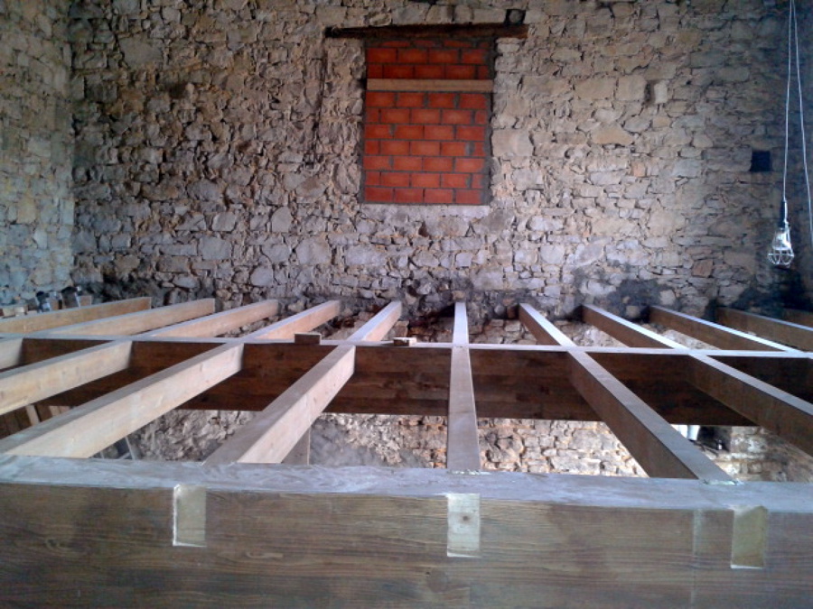 Forjado de madera