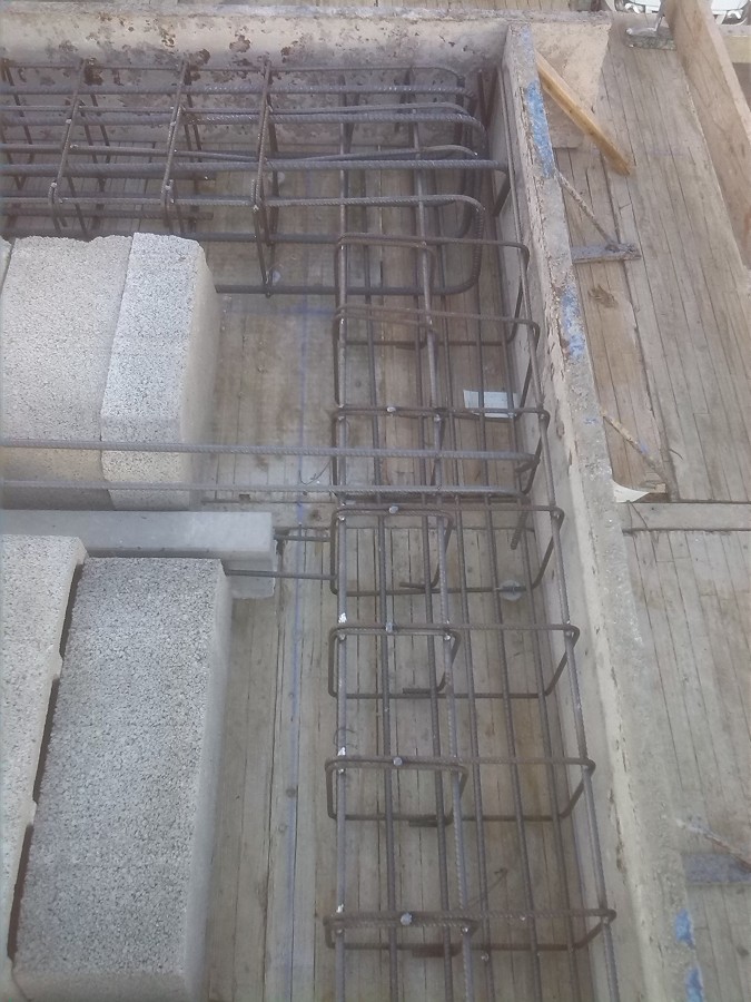 Forjado en adosado de Silla 