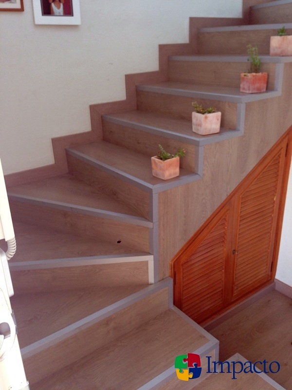 Forrado escalera