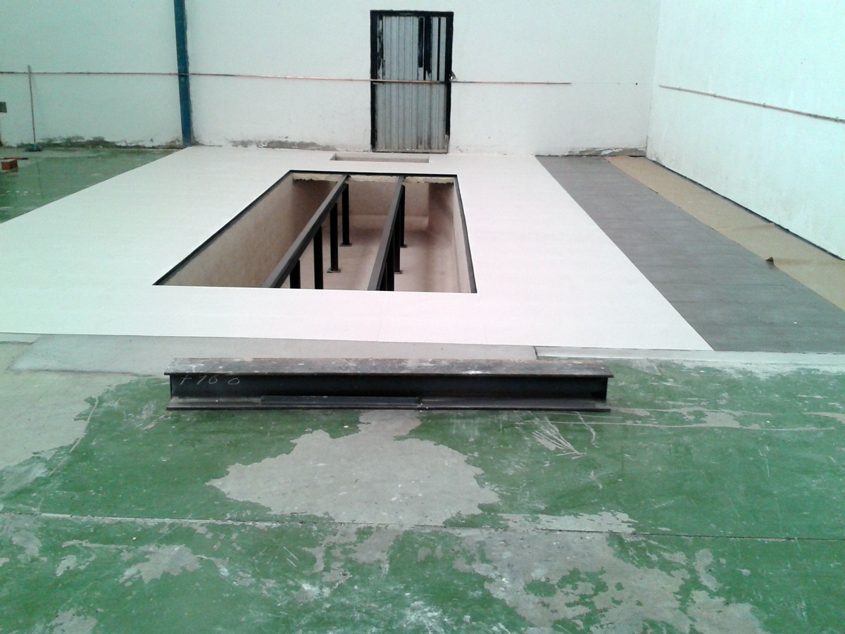 FOSO CABINA PINTURA TALLER DE CHAPA