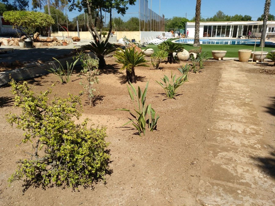 Jardines hoteles