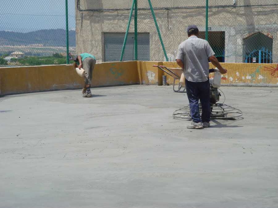 Hormigon fratasado