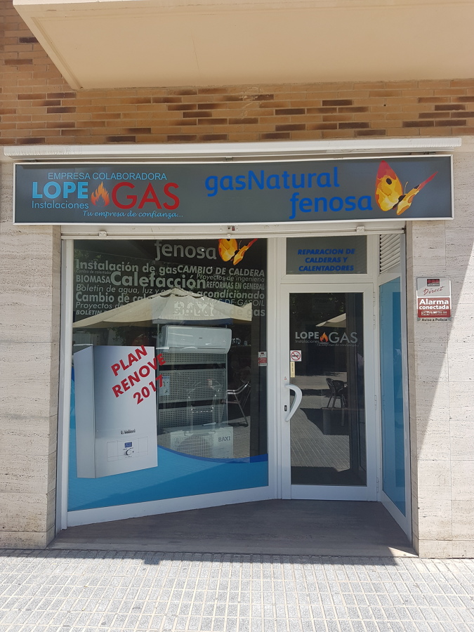 FOTOS TIENDA PRINCIPAL LOPEGAS INSTALACIONES S.L.