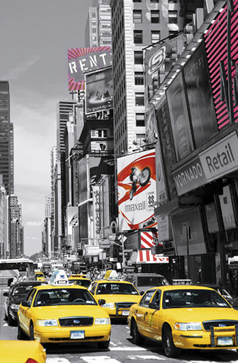 Fotomural Taxis of New York