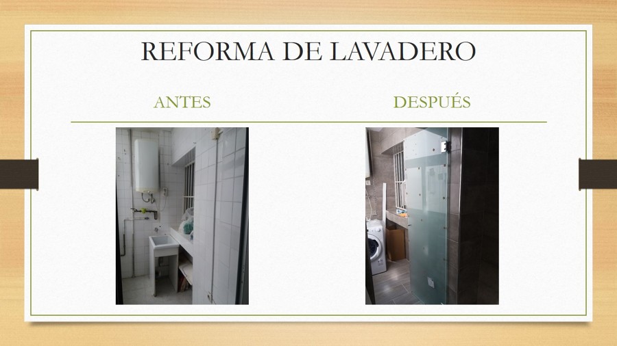 REFORMA DE LAVADERO