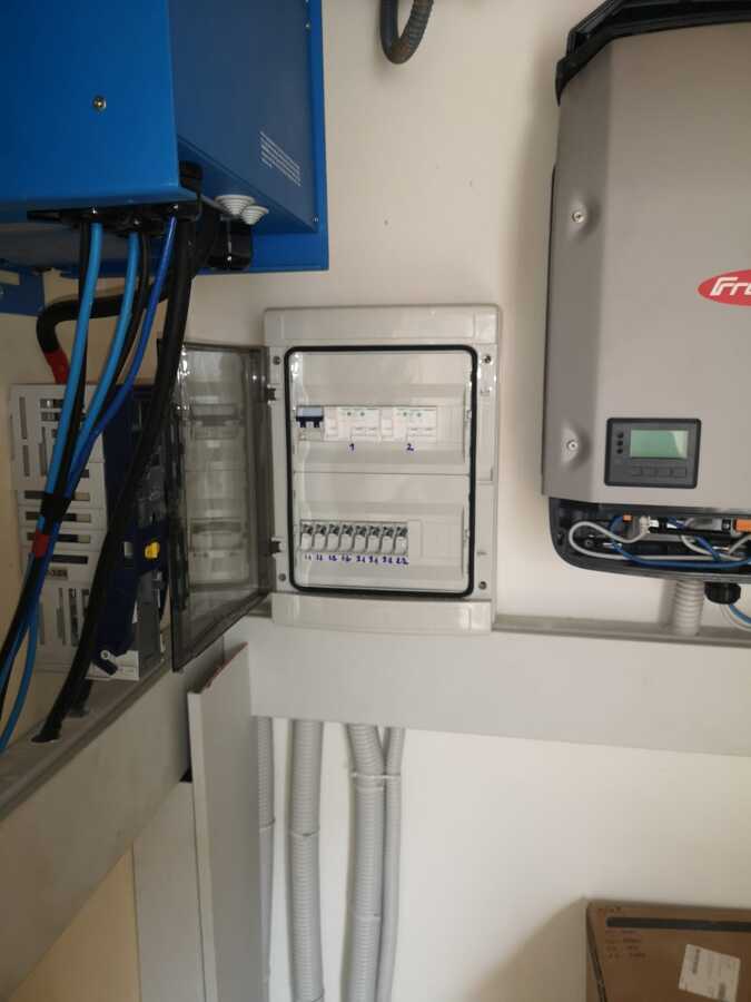 Instalacion fronius 5kw