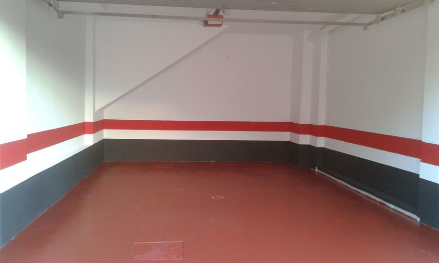 Pintado suelo garaje
