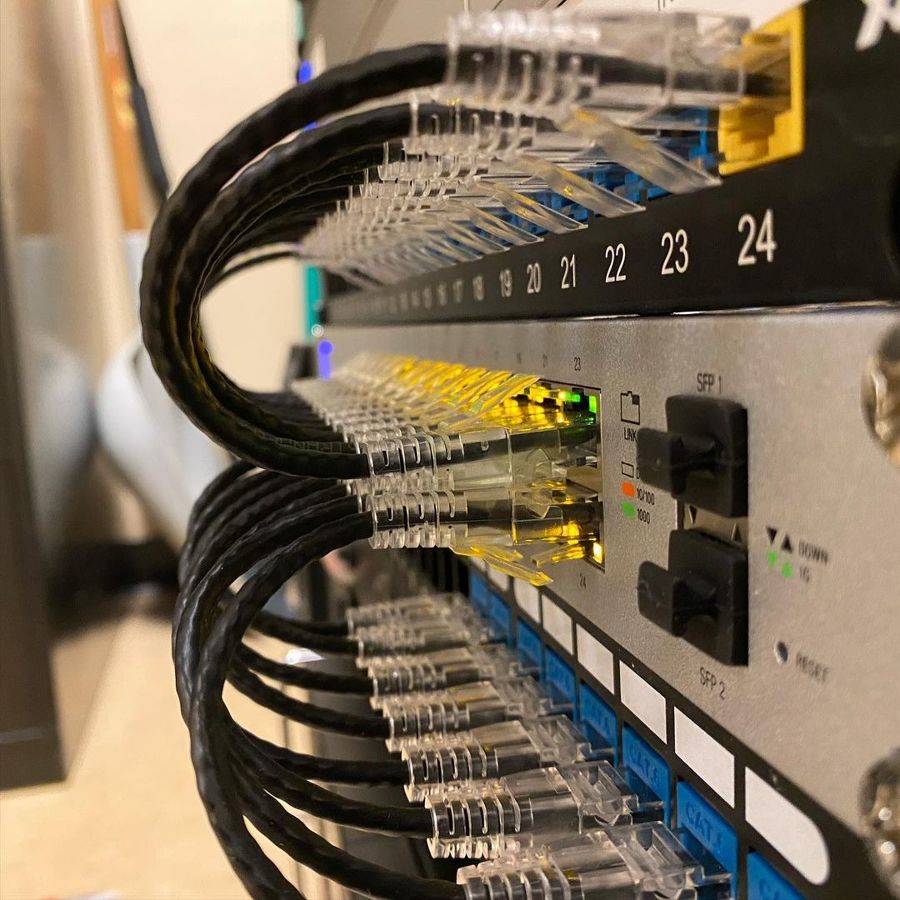Instalación de Rack para empresa