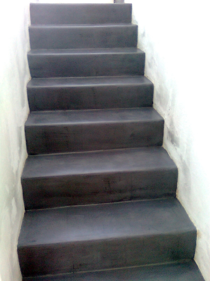 gradas en exterior