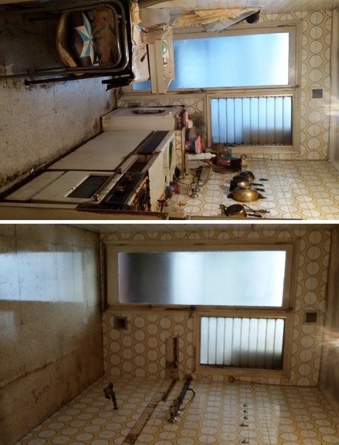 Vaciado de cocina
