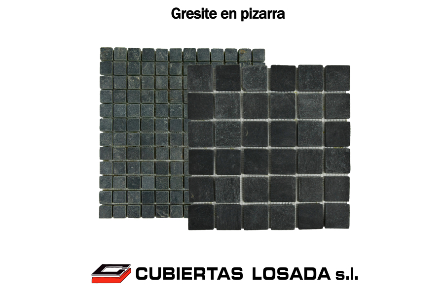 Gresite en pizarra
