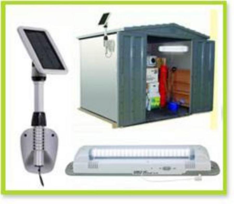 Lámpara Solar de Cobertizo