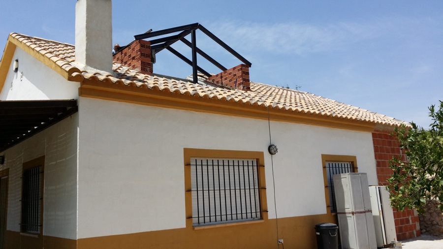 buhardilla y ampliación de casa 