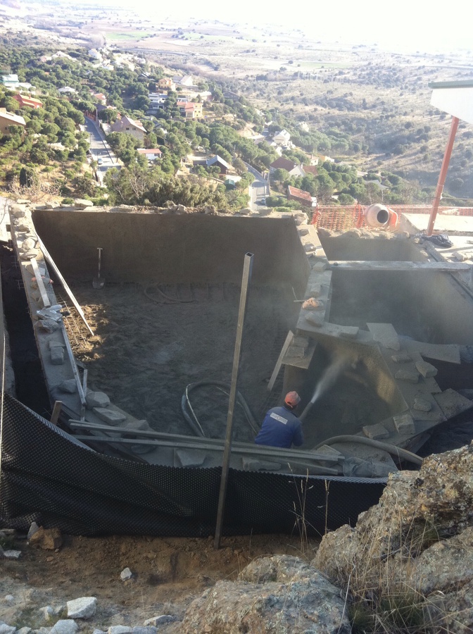 Guiñado de piscina