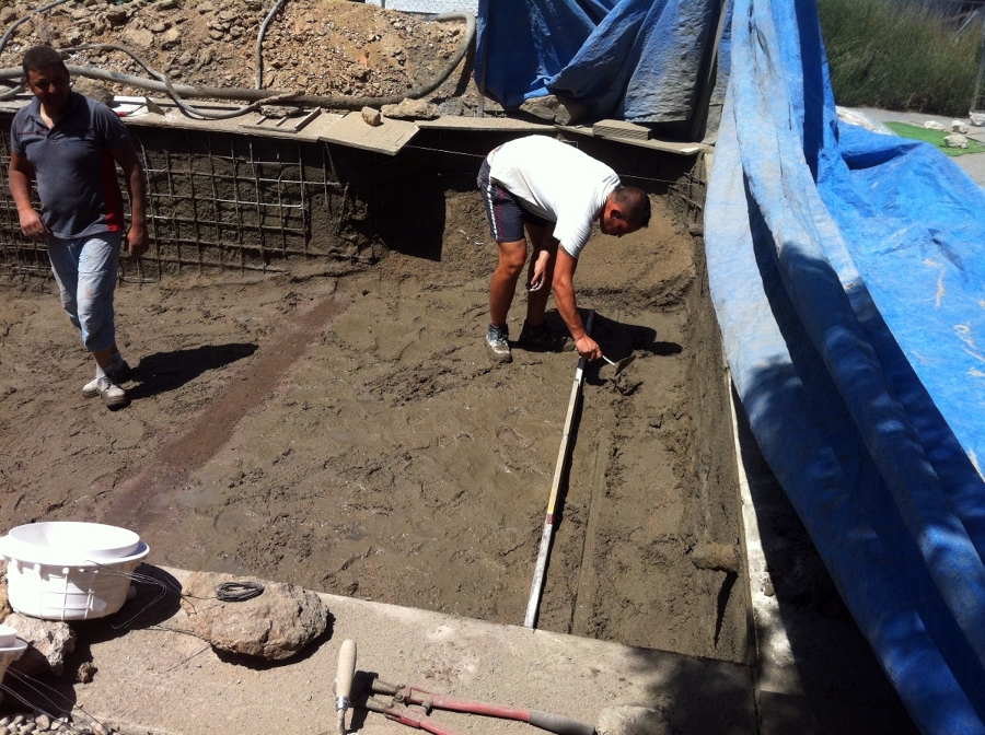 Gunitado de Piscina en Valdemorillo