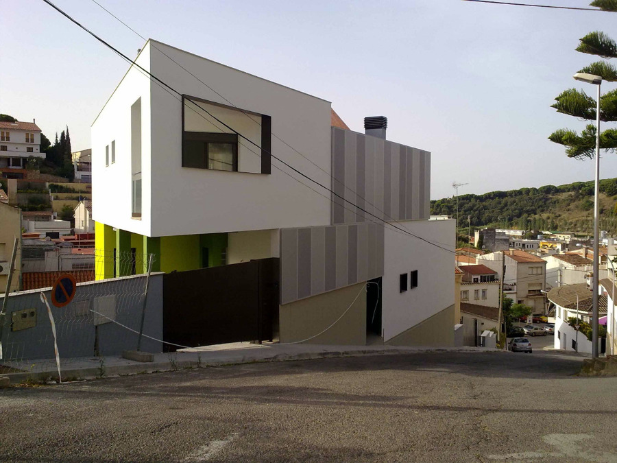 habitatge Sapro. Façana carrer