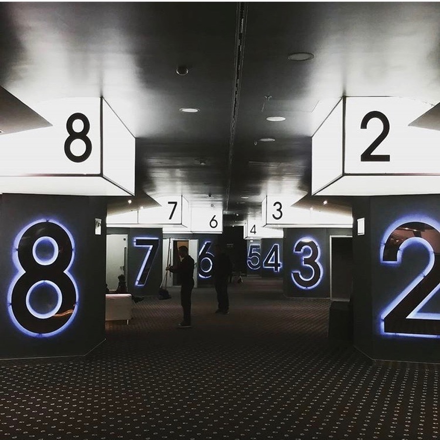 Rotulación Acceso sala de cines