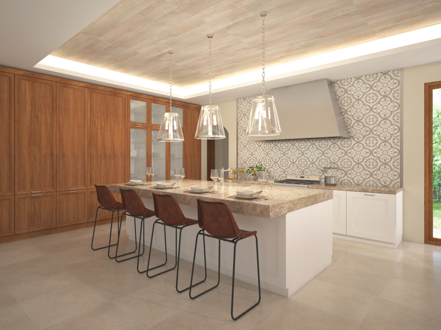 Cocina Jungle Chic