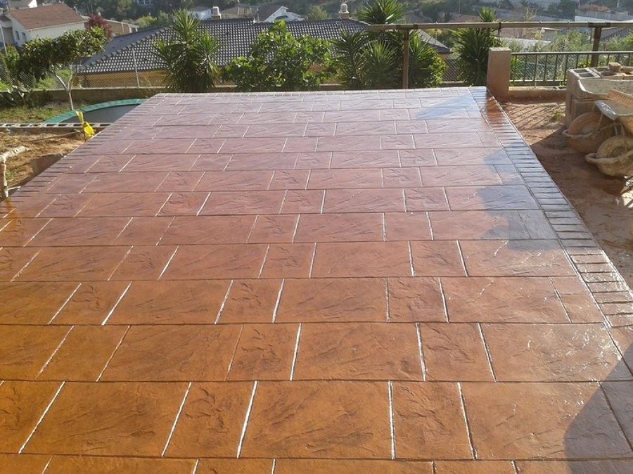 Hormigón impreso