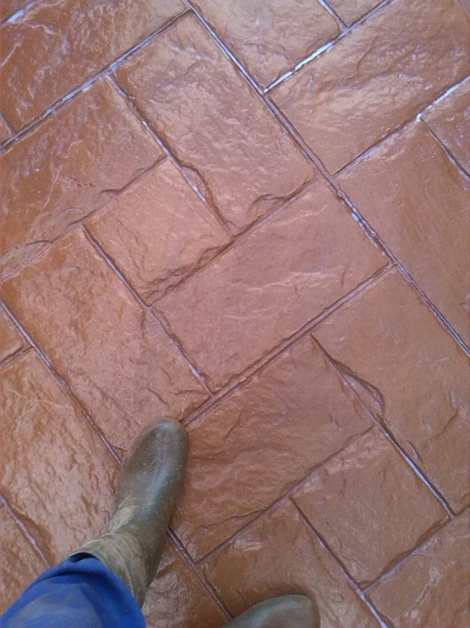 hormigon impreso