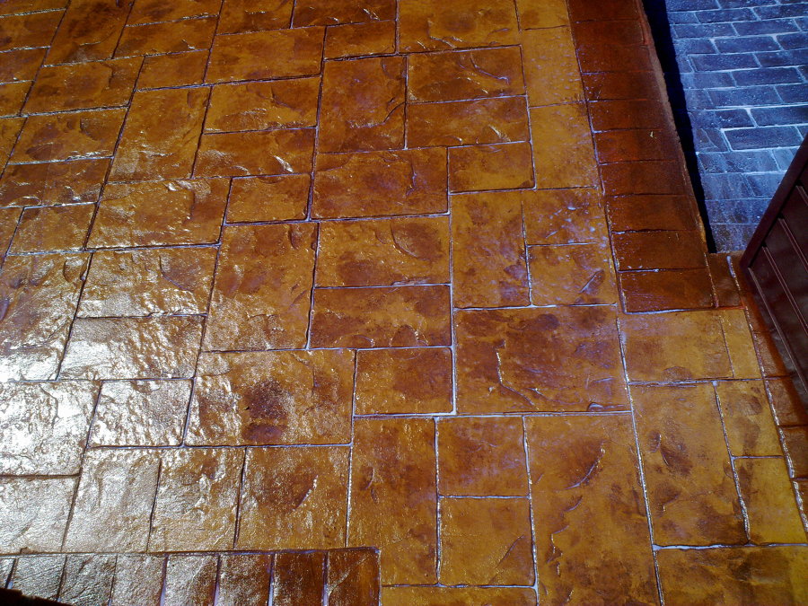 Hormigon impreso