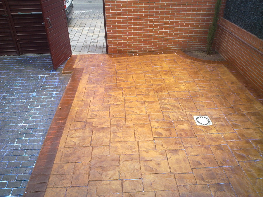Hormigon impreso