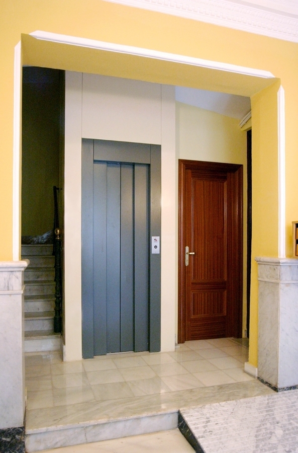 HUECO DE ESCALERA  EN OBRA