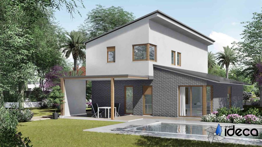 Vivienda de estilo tradicional ( madera )
