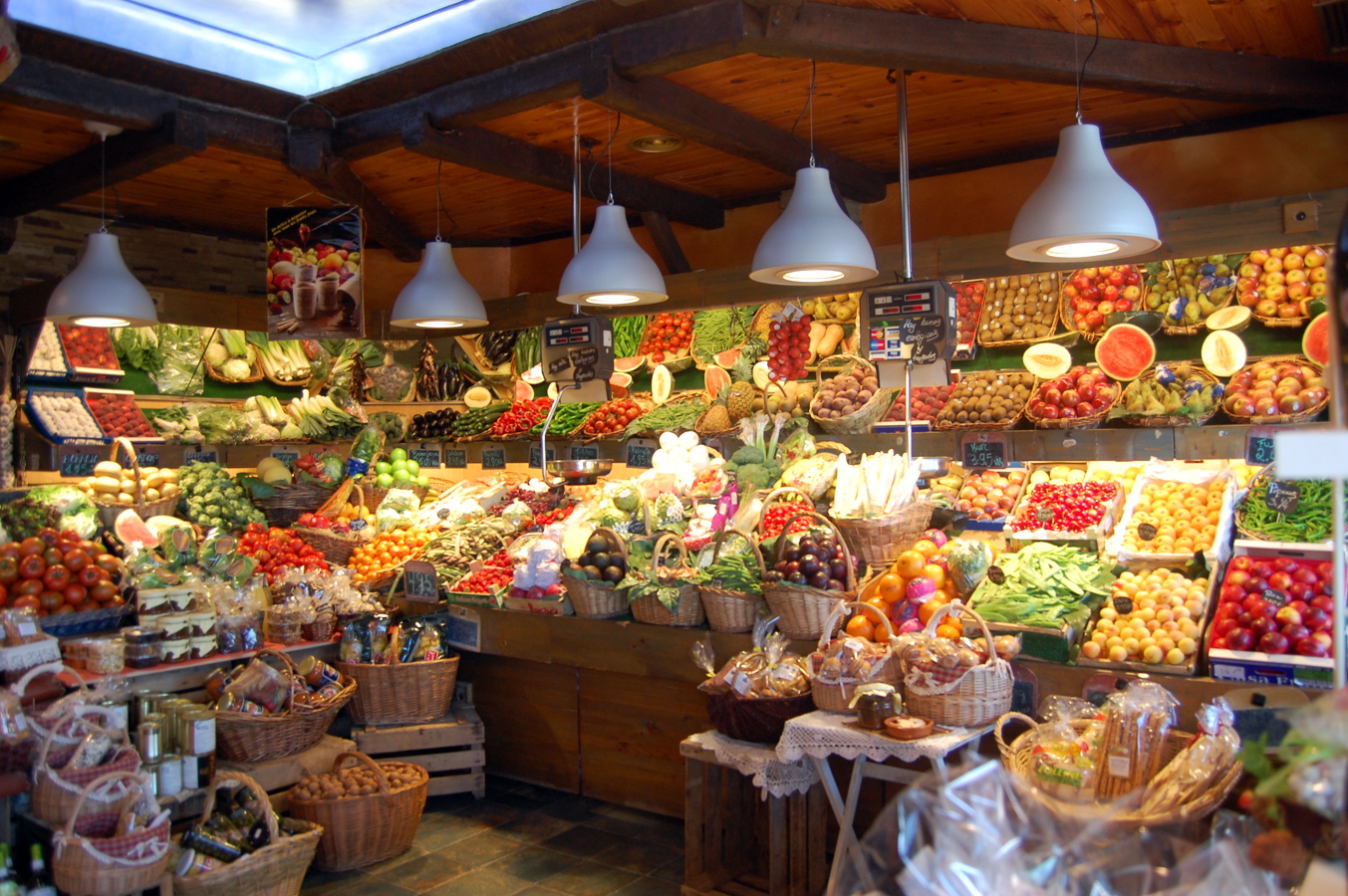 Iluminacion de Fruteria