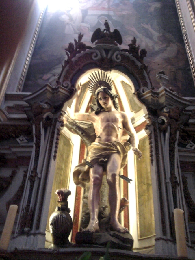 iluminacion LED iglesia