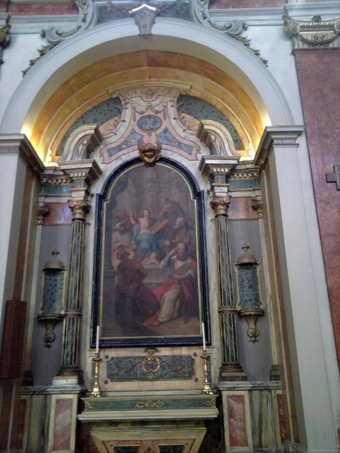 iluminacion LED iglesia