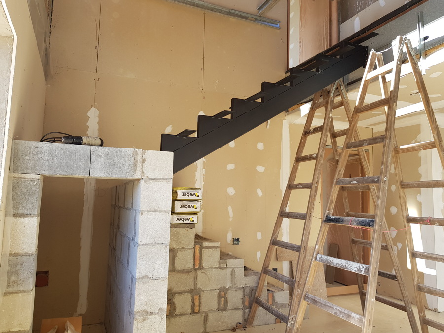 Proceso constructivo Escalera