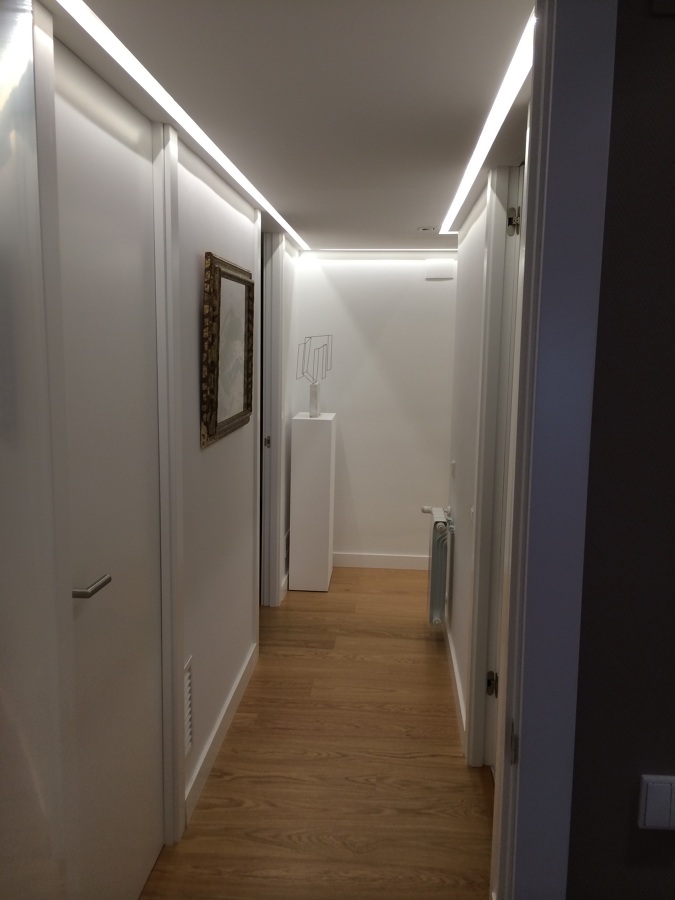 Parquet semimacizo de roble